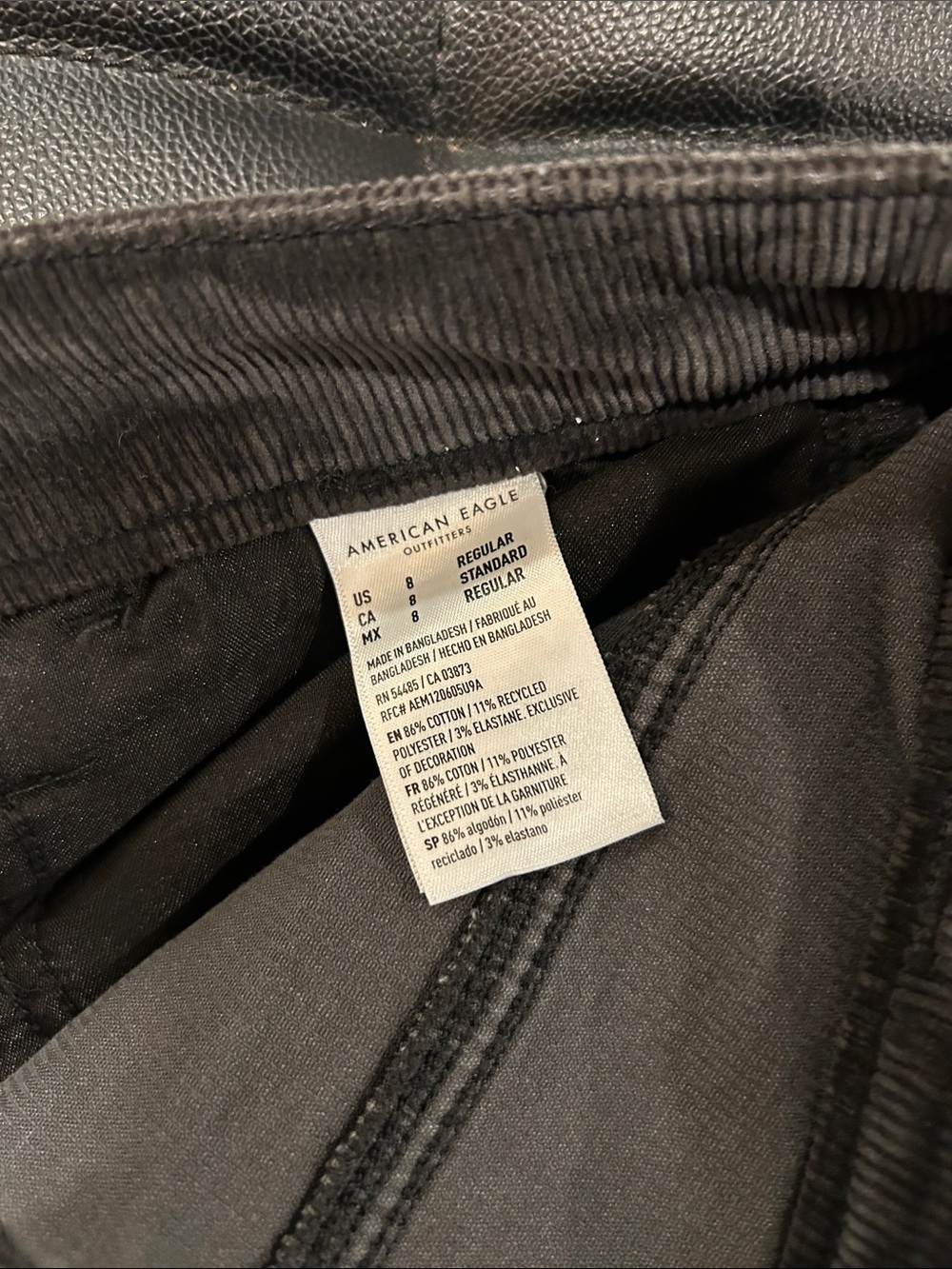 American Eagle Outfitters Women’s Corduroy Pants - Picture 4 of 4